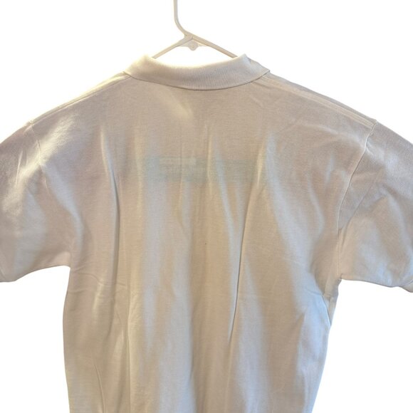 Vintage Golf Digest White Polo Shirt Women’s XL 100% Cotton Made USA - Picture 6 of 10